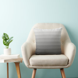 Ombre Grey Tones Gradient Kussen