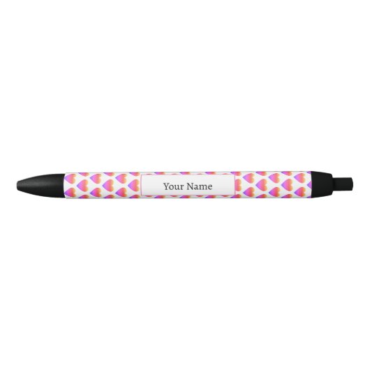 Ombre hart patroon pen (Voorkant)