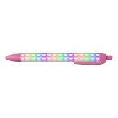 Ombre Hearts Zwarte Inkt Pen (Bodem)