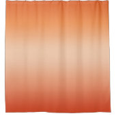  Ombre Hot Summer Oranje & Abriot gradiënt Douchegordijn (Voorkant)