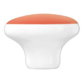 Ombre Hot Summer Oranje & Abriot gradiënt Keramische Knop (Zijkant)
