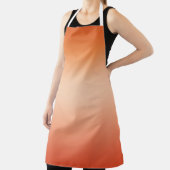  Ombre Hot Summer Oranje & Abriot gradiënt Schort (Insitu)