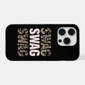 Ombre Houtskool Swag iPhone Hoesje (Achterkant horizontaal)