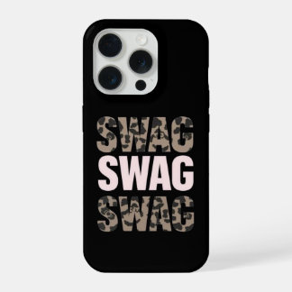 Ombre Houtskool Swag iPhone 15 Pro Case