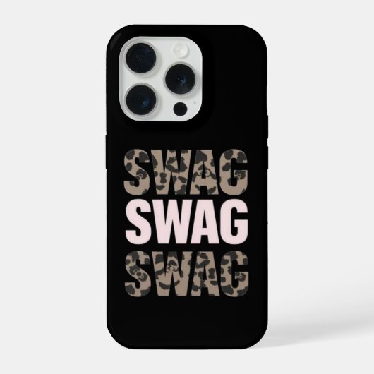 Ombre Houtskool Swag iPhone Hoesje (Achterkant)
