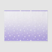 Ombre Lavender Stars Weefpapier Tissuepapier (Voorkant)