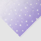Ombre Lavender Stars Weefpapier Tissuepapier (Detail)