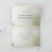 Ombre Lente Groen Goud Paar's Bruiloft Douche (Binnen)