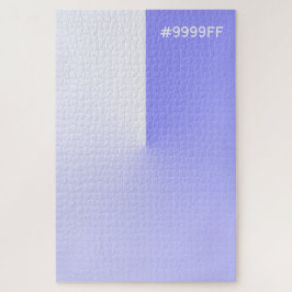 Ombre Lila en Witte Gradiënt Moeilijk Legpuzzel