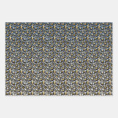 Ombre Luipaard Prints Inpakpapier Vel (Voorkant)