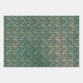 Ombre Luipaard Prints Inpakpapier Vel (Voorkant 3)