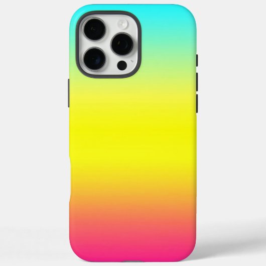 Ombre Magische Eenhoorn Regenboog Kleuren Case-Mate iPhone Case (Achterkant)