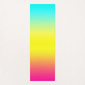 Ombre Magische Rainbow-kleuren Yogamat (Voorkant)