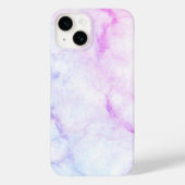 Ombre Marble Pink Paars Blue Gradient Phone Case (Achterkant)