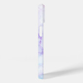 Ombre Marble Pink Paars Blue Gradient Phone Case (Achterkant / Rechts)
