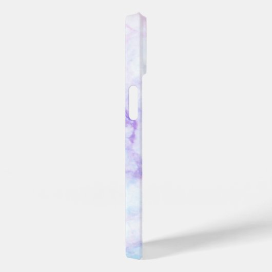 Ombre Marble Pink Paars Blue Gradient Phone Case (Achterkant / Rechts)