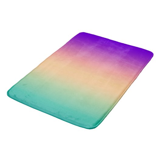 Ombre, meerkleurig badmat (Gekanteld)
