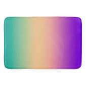 Ombre, meerkleurig badmat (Voorkant)