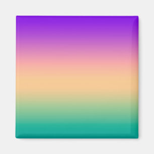 Ombre, meerkleurig magneet