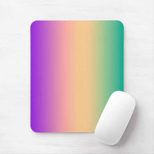 Ombre, meerkleurig muismat (Met muis)