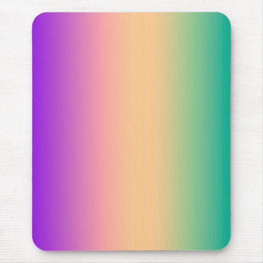 Ombre, meerkleurig muismat (Voorkant)