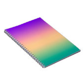 Ombre, meerkleurig notitieboek (Rechterzijde)
