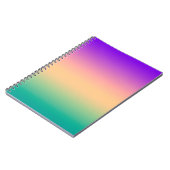Ombre, meerkleurig notitieboek (Linkerzijde)