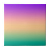 Ombre, meerkleurig tegeltje (Voorkant)