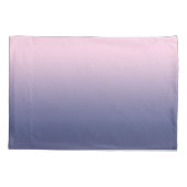 Ombre meisjes pastel roze donker Paarse gradiënt Kussensloop (Achterkant-Links)