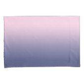 Ombre meisjes pastel roze donker Paarse gradiënt Kussensloop (Voorkant-Rechts)