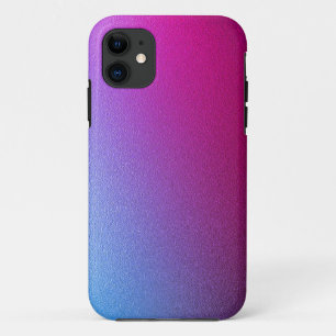 Ombre Metallic Roze Paarse Blauwe Aangepast Kwesti Case-Mate iPhone Case