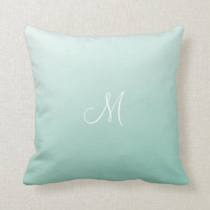 Ombre Mint Green Kussen
