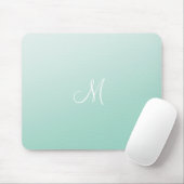 Ombre Mint Green Muismat (Met muis)
