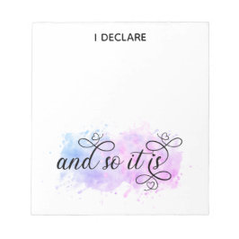 *~* Ombre Moon Boho Manifesting Law of Attraction Notitieblok