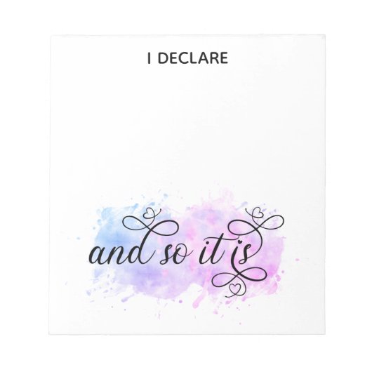 *~* Ombre Moon Boho Manifesting Law of Attraction Notitieblok (Voorkant)