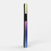 Ombre Multi-Color Hoesje-Mate iPhone Case (Achterkant/rechts)