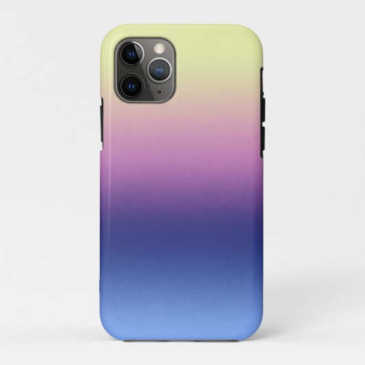 Ombre Multi-Color Hoesje-Mate iPhone Case (Achterkant)