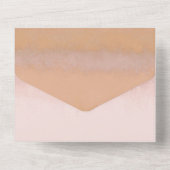 Ombre Neutrals Elegant CUSTOM BAT BAR MITZVAH All In One Uitnodiging (Achterkant)