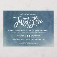 Ombre Niets Fancy Just Love Brush Typografie