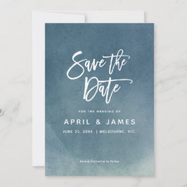 Ombre Niets Fancy Just Love Brush Typografie Save The Date