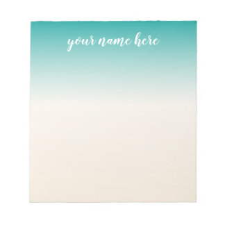 Ombre Notitieblok Gepersonaliseerd