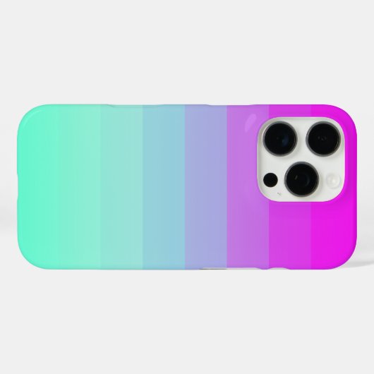 Ombre-ontwerp Case-Mate iPhone Case (Achterkant (horizontaal))