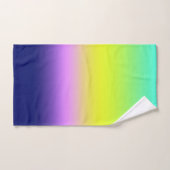 Ombre paars gele lente zomerkleuren bad handdoek (Handdoek)