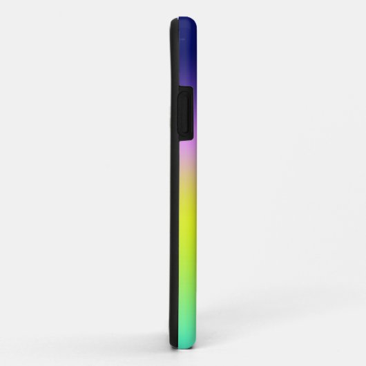 Ombre paars gele lente zomerkleuren Case-Mate iPhone case (Achterkant/rechts)