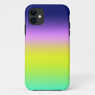 Ombre paars gele lente zomerkleuren Case-Mate iPhone case