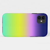 Ombre paars gele lente zomerkleuren Case-Mate iPhone case (Achterkant (horizontaal))