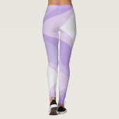 Ombre Paarse Curve | Yoga-Leggings Leggings (Achterkant)