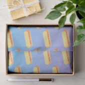 Ombre Pastel Hotdogs Tissuepapier (Geschenk)