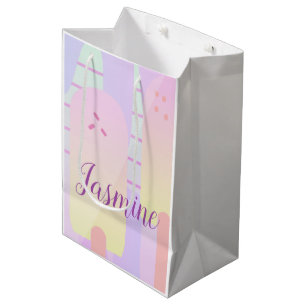Ombre Pastel Ijslolly Strepen Medium Cadeauzakje