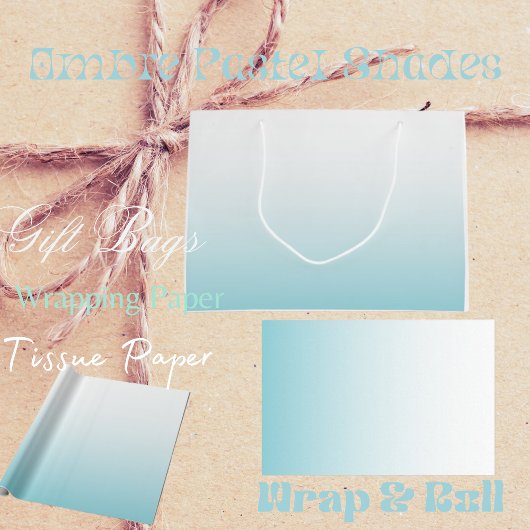 Ombre Pastel Shades Groot Cadeauzakje